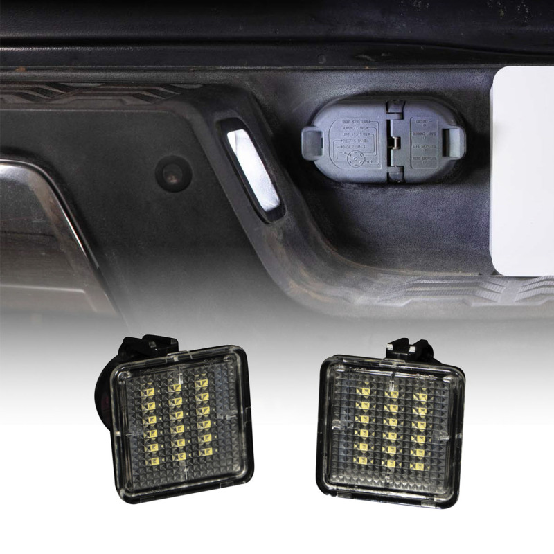 Toyota Tundra License Plate Lights - FORM Lighting - Cool White - 2016